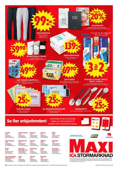 ICA Maxi reklamblad i vecka 2 sida 9