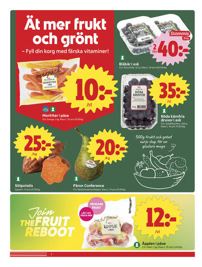 ICA Nära reklamblad i vecka 2 sida 2