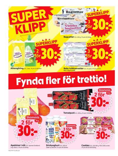 ICA Supermarket reklamblad i vecka 2 sida 2