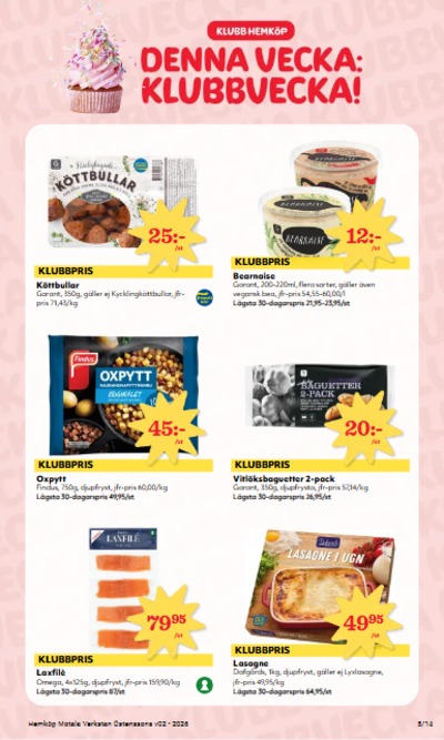 Hemköp reklamblad i vecka 2 sida 5