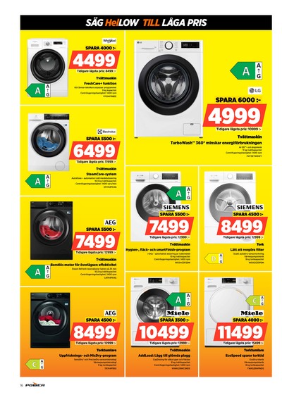 Power reklamblad i vecka 2 sida 16