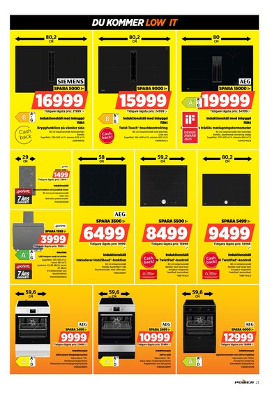 Power reklamblad i vecka 2 sida 23