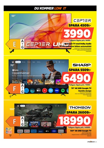 Power reklamblad i vecka 2 sida 25