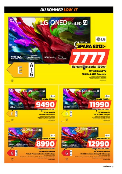 Power reklamblad i vecka 2 sida 27