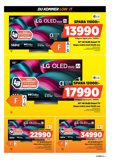 Power reklamblad i vecka 2 sida 29