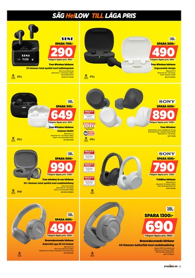 Power reklamblad i vecka 2 sida 35