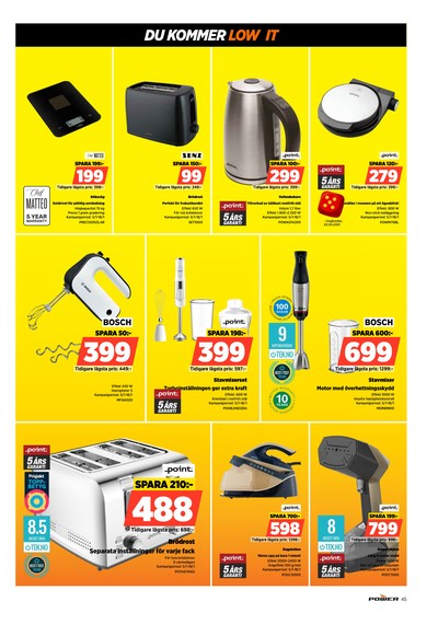 Power reklamblad i vecka 2 sida 45