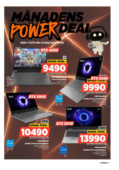Power reklamblad i vecka 2 sida 7