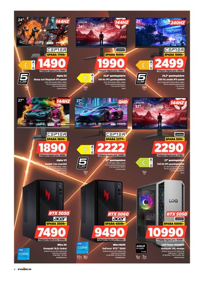 Power reklamblad i vecka 2 sida 8
