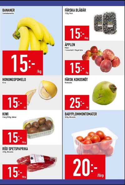 MatDax reklamblad i vecka 2 sida 12