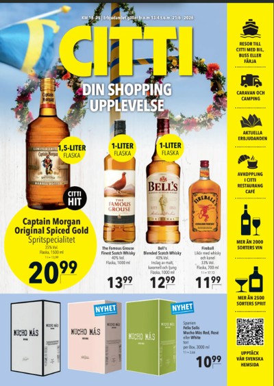 Citti reklamblad i vecka 20 sida 1