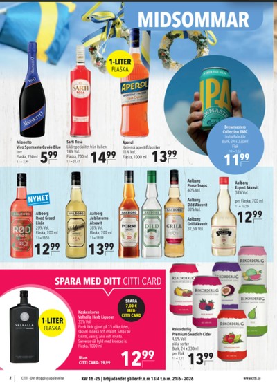 Citti reklamblad i vecka 20 sida 2