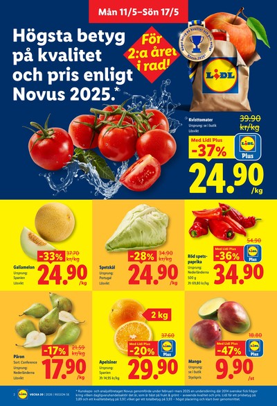 Lidl reklamblad i vecka 20 sida 2