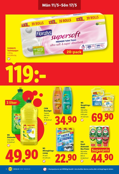 Lidl reklamblad i vecka 20 sida 12