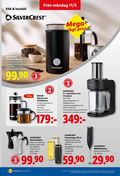 Lidl reklamblad i vecka 20 sida 16