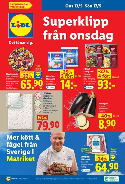 Lidl reklamblad i vecka 20 sida 28