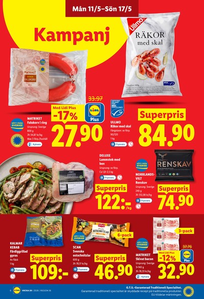 Lidl reklamblad i vecka 20 sida 6