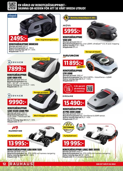 Bauhaus reklamblad i vecka 20 sida 12