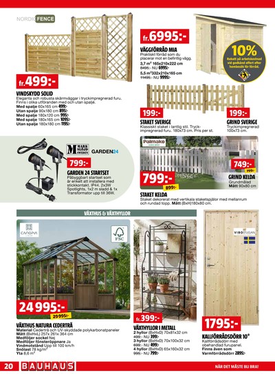Bauhaus reklamblad i vecka 20 sida 20