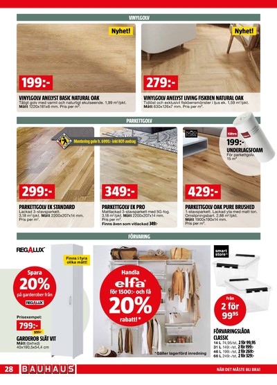 Bauhaus reklamblad i vecka 20 sida 28