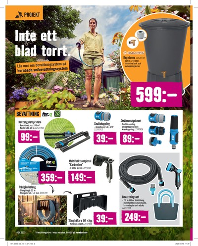 Hornbach reklamblad i vecka 20 sida 14