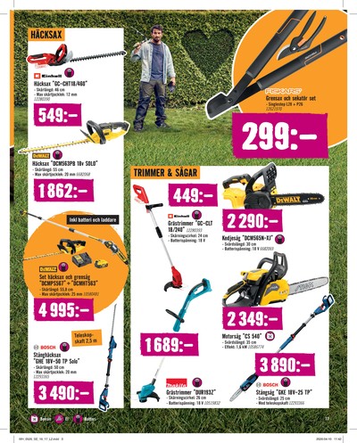 Hornbach reklamblad i vecka 20 sida 17