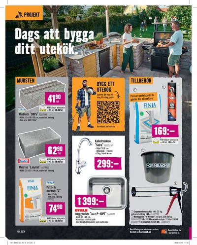 Hornbach reklamblad i vecka 20 sida 18