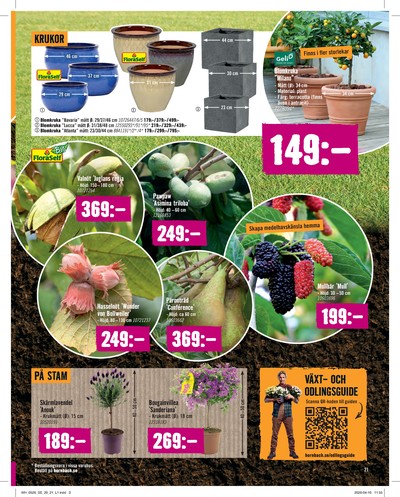 Hornbach reklamblad i vecka 20 sida 21