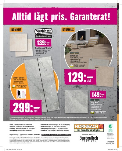 Hornbach reklamblad i vecka 20 sida 24
