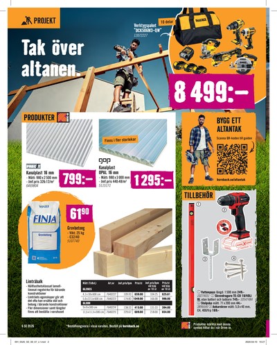Hornbach reklamblad i vecka 20 sida 6