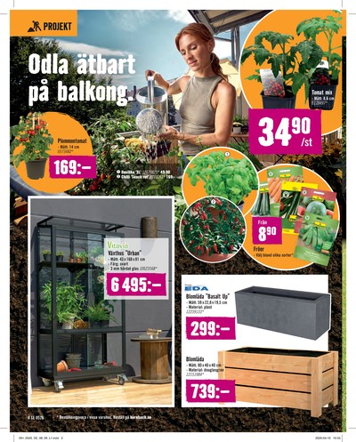 Hornbach reklamblad i vecka 20 sida 8