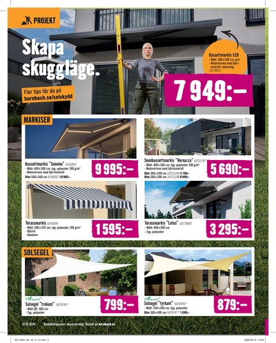 Hornbach reklamblad i vecka 20 sida 10