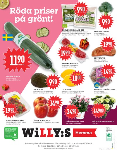 WILLY:S hemma reklamblad i vecka 20 sida 4