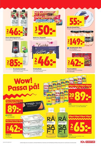ICA Kvantum reklamblad i vecka 20 sida 3