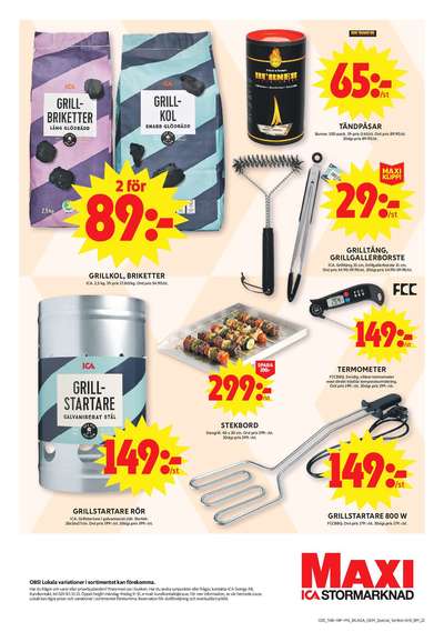 ICA Maxi reklamblad i vecka 20 sida 28