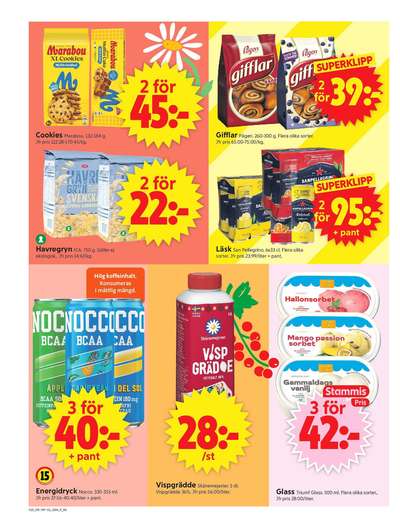 ICA Supermarket reklamblad i vecka 20 sida 8