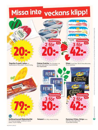 ICA Supermarket reklamblad i vecka 20 sida 10