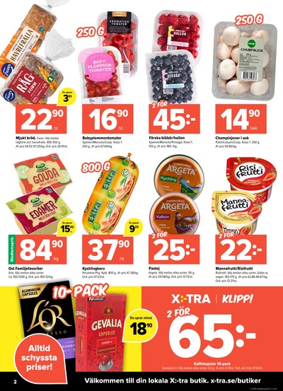 X:-tra reklamblad i vecka 20 sida 2