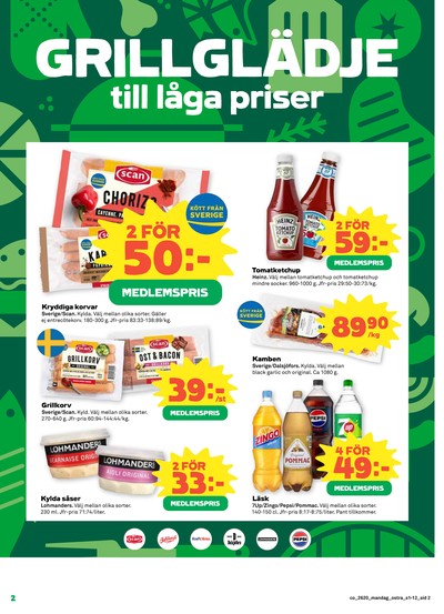 Coop reklamblad i vecka 20 sida 2