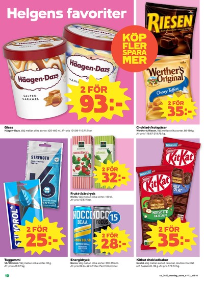 Coop reklamblad i vecka 20 sida 10