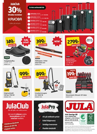 Jula reklamblad i vecka 20 sida 8