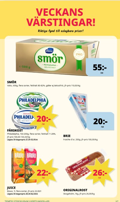 Tempo reklamblad i vecka 20 sida 3