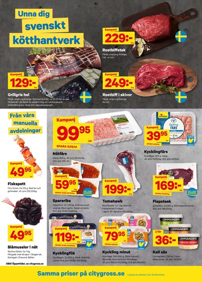 City Gross reklamblad i vecka 20 sida 2