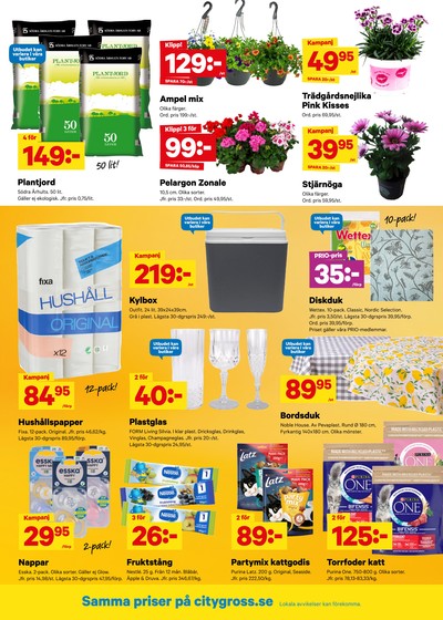 City Gross reklamblad i vecka 20 sida 9