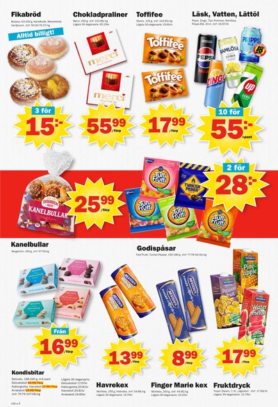 Pekås reklamblad i vecka 20 sida 4