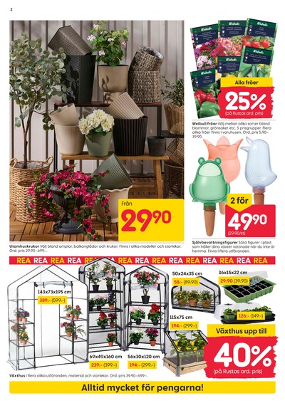 Rusta reklamblad i vecka 20 sida 2