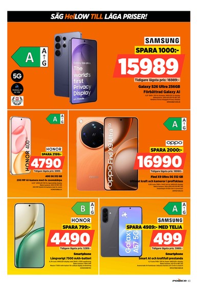Power reklamblad i vecka 20 sida 63