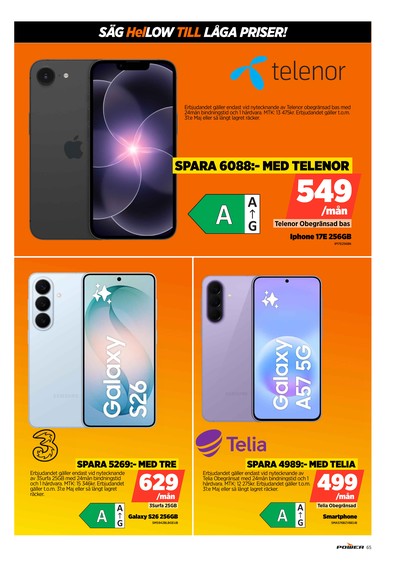 Power reklamblad i vecka 20 sida 65