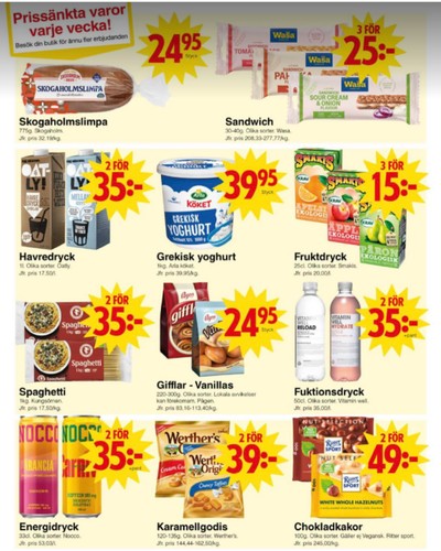 Matöppet reklamblad i vecka 20 sida 3
