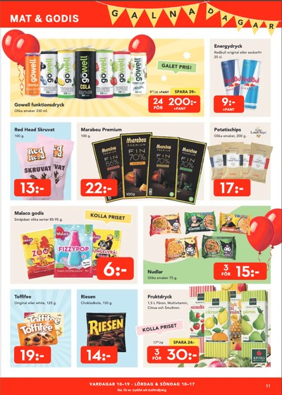 Bo Ohlsson reklamblad i vecka 20 sida 11